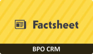 Factsheet on CRM for BPO Business
