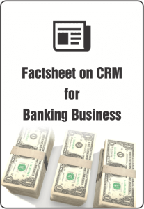 Factsheet on CRM for Banking business