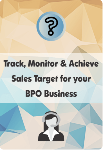 Booklet On Bpo Crm For Sales Target Management