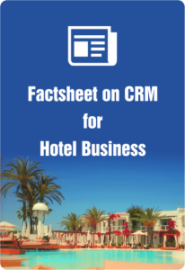 Factsheet On CRM For Hotel Business