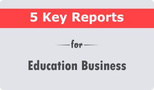 5 key crm reports for education business