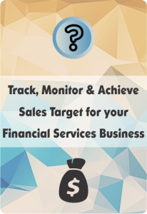 Booklet On CRM For Financial Services For Sales Target Management