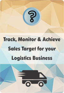 booklet on logistics crm for sales target management