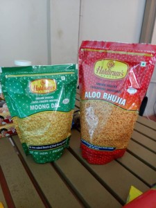 foodilicious at dquip Indian snack week bhujia moong dal
