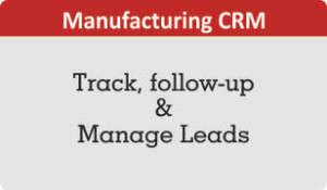 Manufacturing CRM for Lead Management