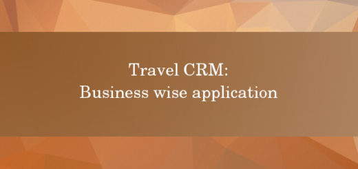 Travel CRM business wise application