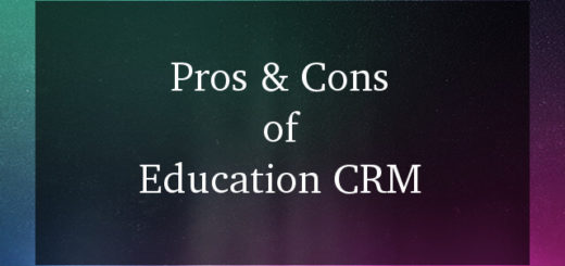 Education CRM Software pros and cons