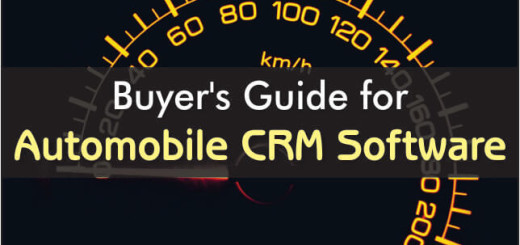 Buyers Guide For Automobile CRM