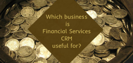 Which business is Financial Services CRM for?